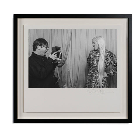 Elton John & Madonna by Duncan Raban