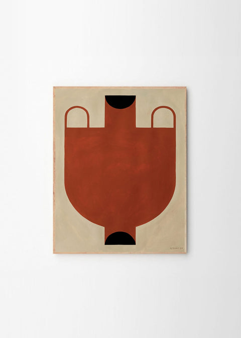 Silhouette of a Vase 06